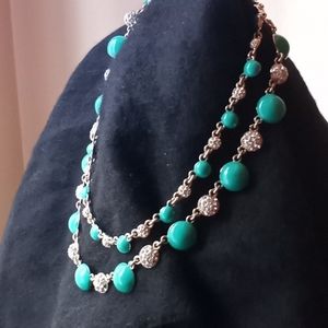 Ann Taylor RARE double chain set (889)